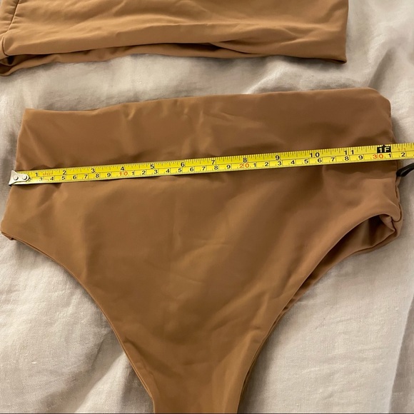 Aexae swim one shoulder high rise bikini set - Picture 5 of 6